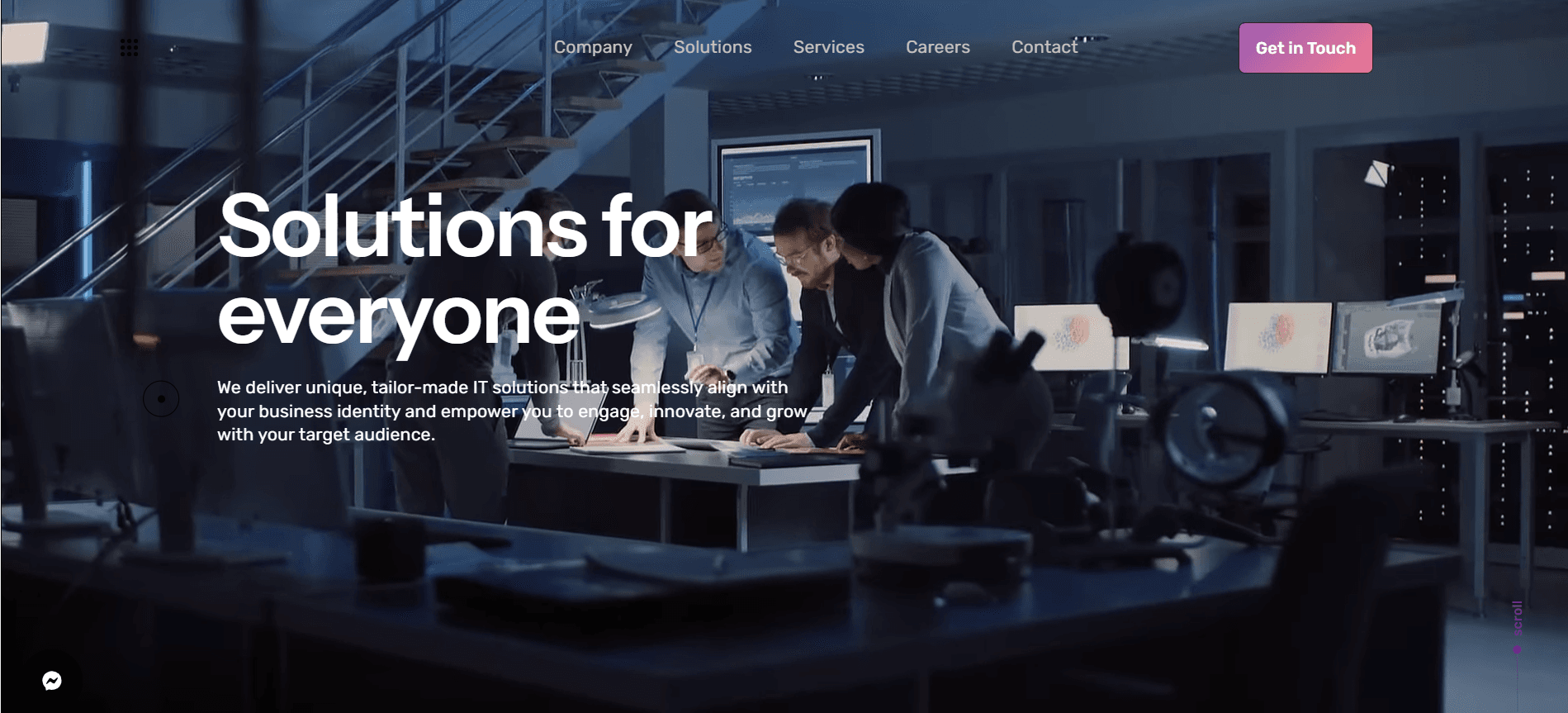 Company Portfolio Website